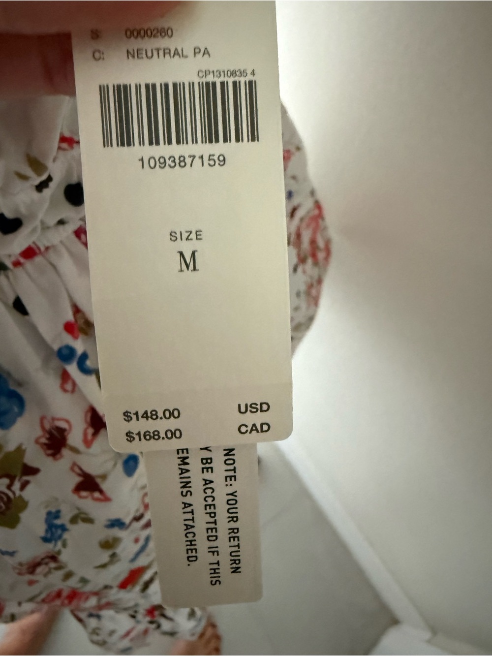NWT Somerset Collection with Anthropologie Strapless Mini Dress - Picture 7 of 7